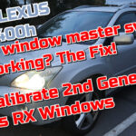 FIX master kontroll, Lexus 2. gen RX